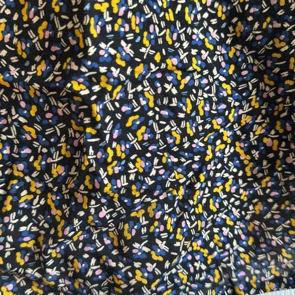 Anthropologie Maeve | Multi Colored Speckled | Button Down Top | size S - Picture 7 of 8